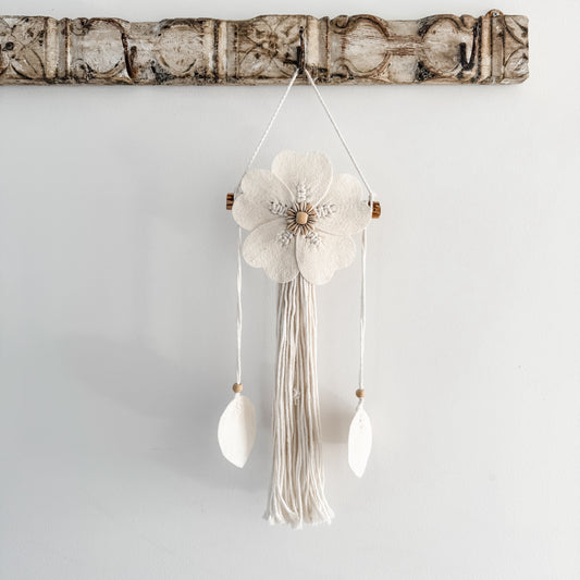 Flower & Leaf Wall Hanging
