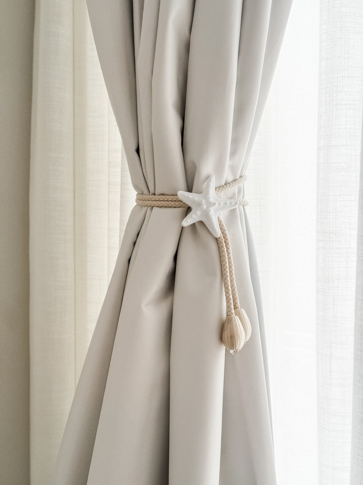 Coastal Starfish Curtain Tieback