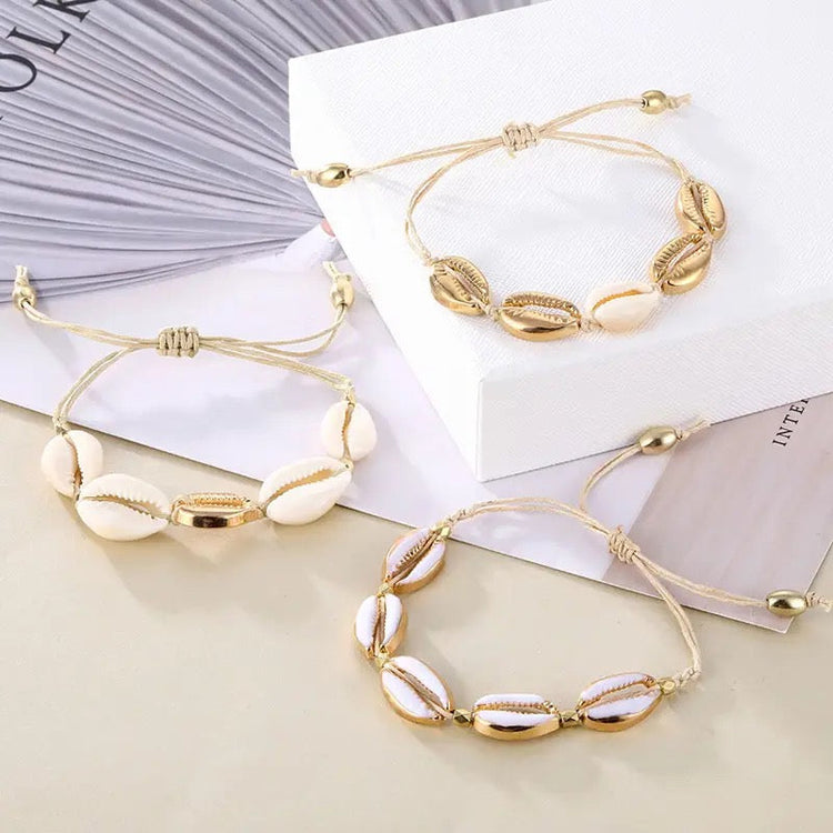 Arielle Cowrie Bracelet | Willow & the Waves Collection