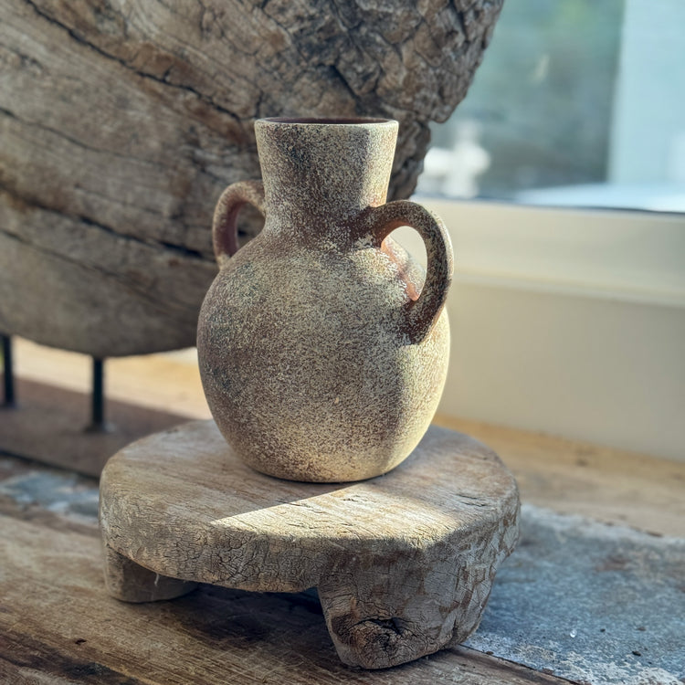 Amara Rustic Twin-Handle Pot | 18.5 cm