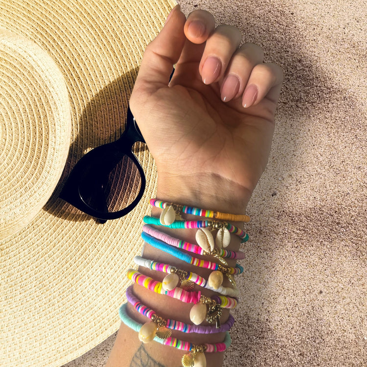 Stackable Rainbow Bracelet | Willow & the Waves Collection