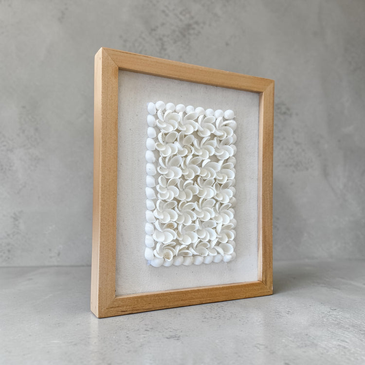 Coastal Shell Mosaic Wall Art