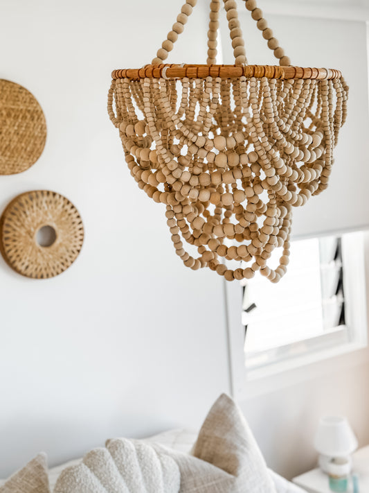Coastal Cascade Beaded Chandelier