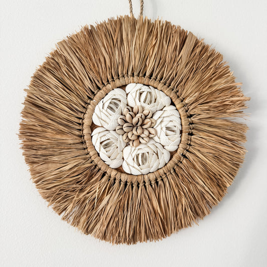 Cove Raffia Juju Wall Hanging