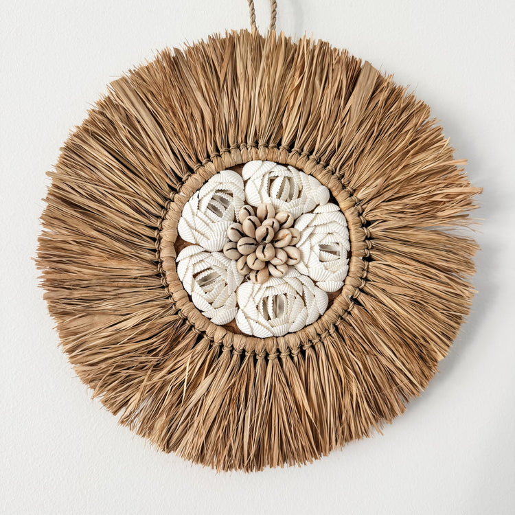 Cove Raffia Juju Wall Hanging