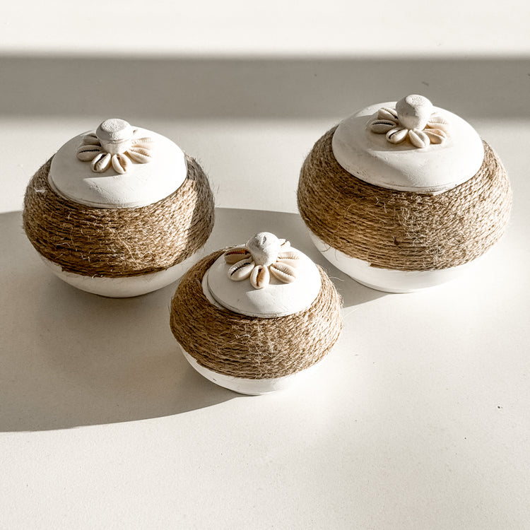 The Tideshell Lidded Pots Preorder