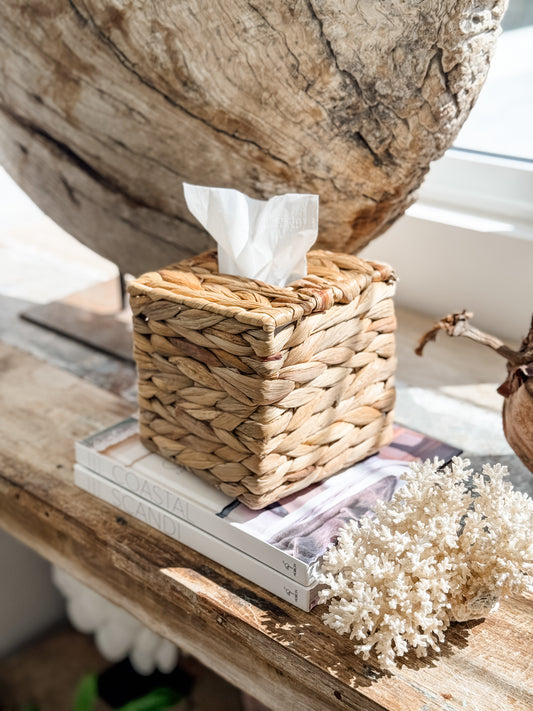 Cohen Hyacinth Tissue Box | Square Preorder