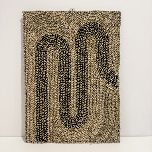 Sienna Seagrass Path Wall Art