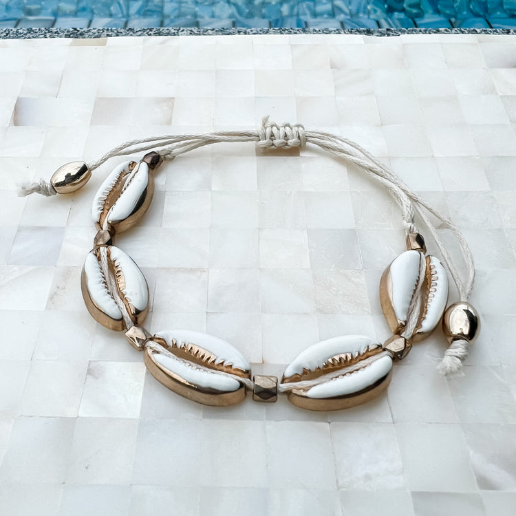 Alani Cowrie Bracelet | Willow & the Waves Collection