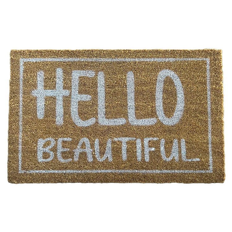Hello Beautiful Doormat
