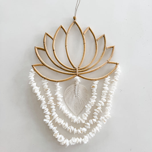 Lotus Wall Hanging | Shells Preorder