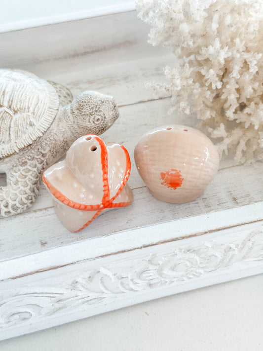 Coral Coast Salt & Pepper Shaker Set