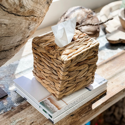 Cohen Hyacinth Tissue Box | Square Preorder