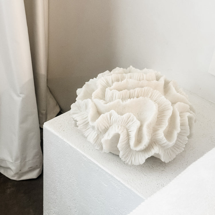 Floral Coral Resin Lamp