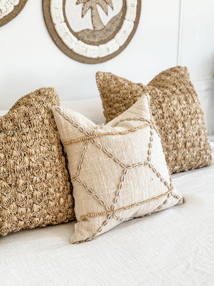 Bora Bora Scallop Cushion Cover | 50x50cm