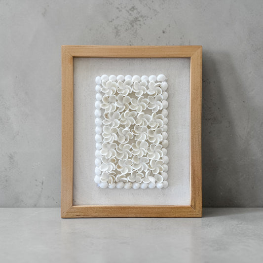 Coastal Shell Mosaic Wall Art
