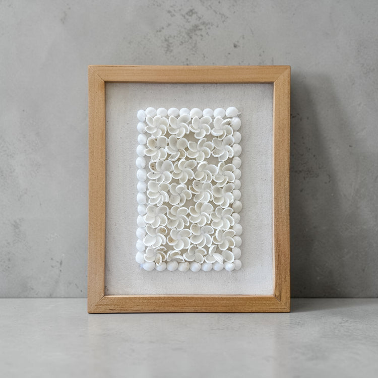 Coastal Shell Mosaic Wall Art