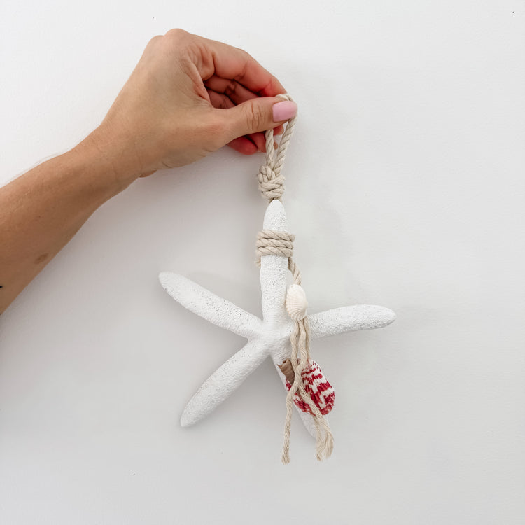 Dina Resin Starfish Hanging