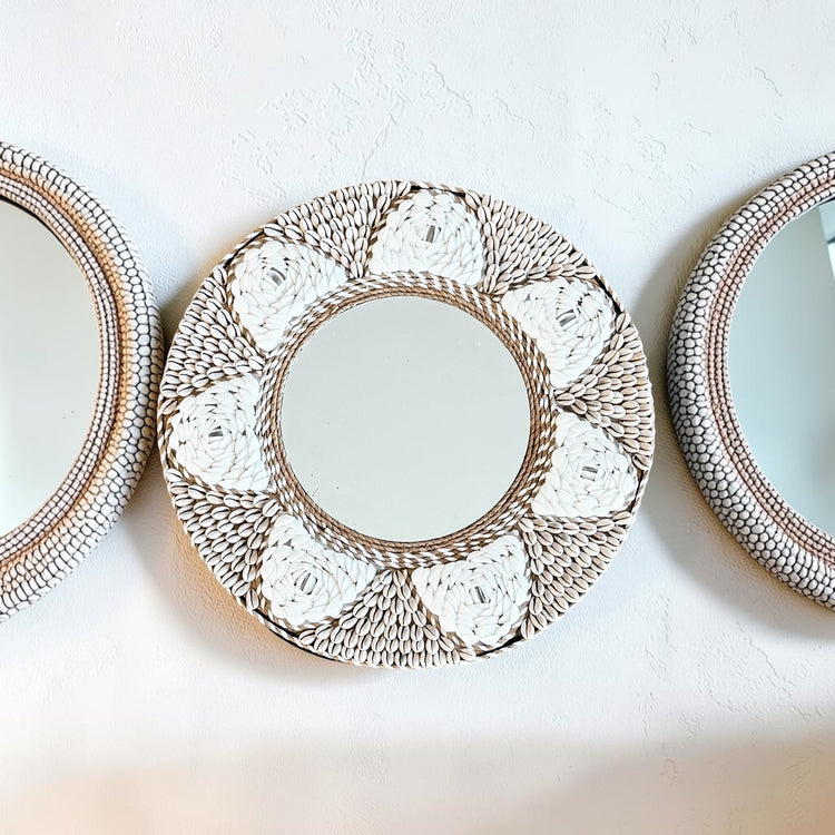 Soleil Shell Mirror