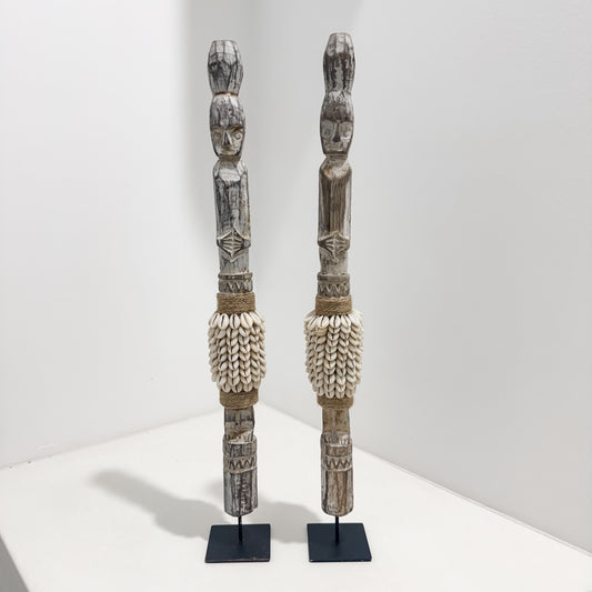 Tribal Totem Statue on Stand