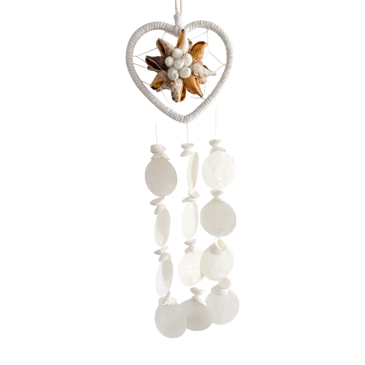 Heart Bloom Shell Chime