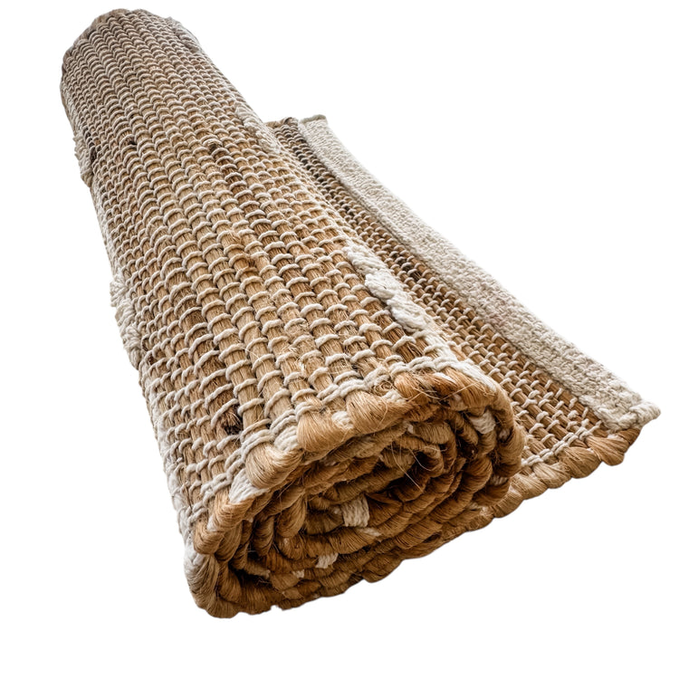 Opollo Jute & Cotton Table Runner – 35 x 140cm