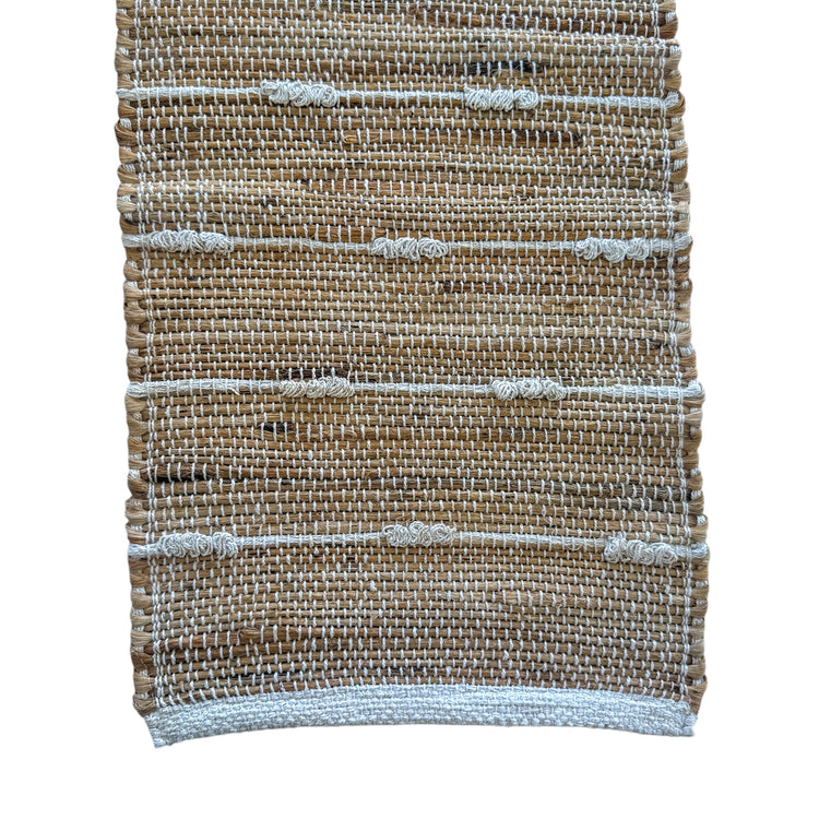 Opollo Jute & Cotton Table Runner – 35 x 140cm