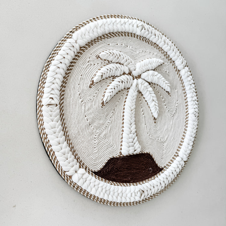 Palm Cove Shell & Rope Wall Hanging – 40cm