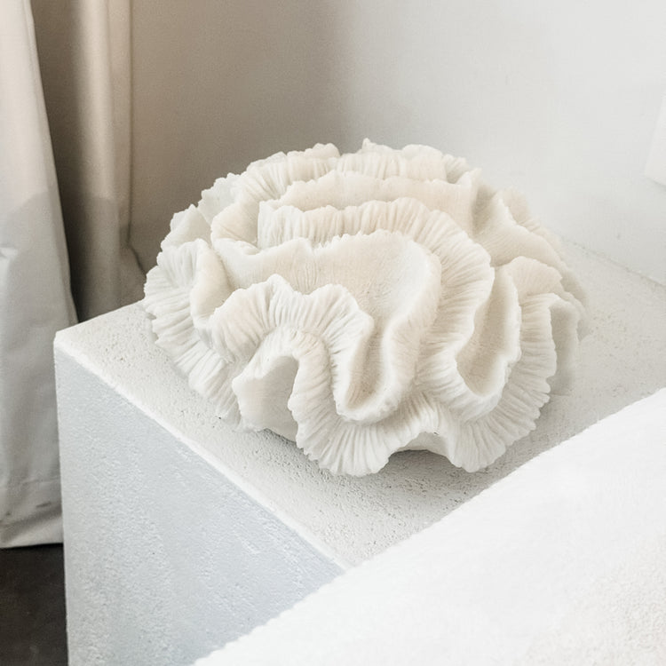 Floral Coral Resin Lamp