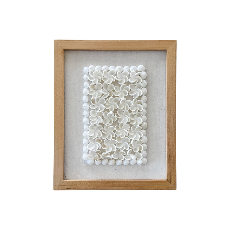 Coastal Shell Mosaic Wall Art