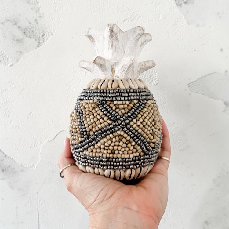 Lani Beaded Pineapple Ornament