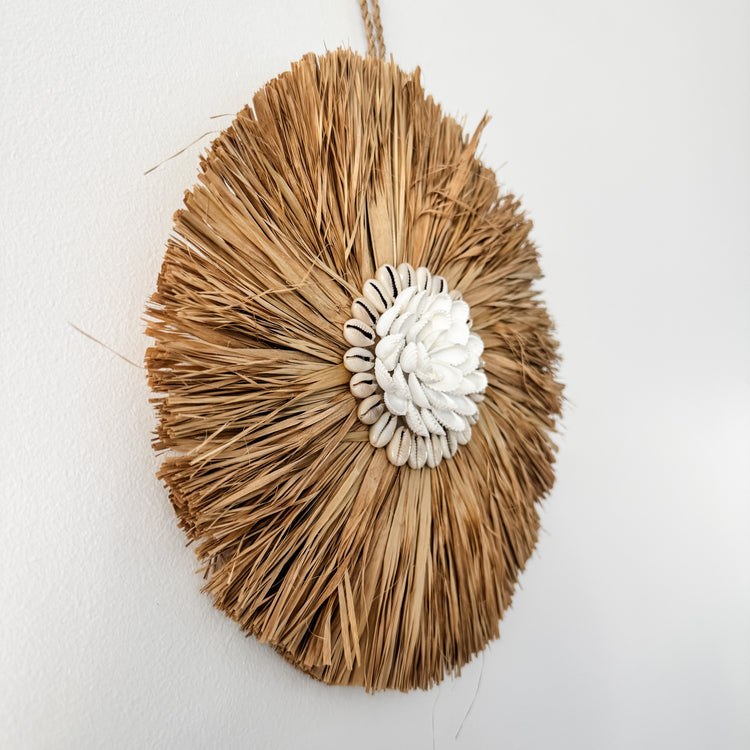 Sienna Raffia Juju Wall Hanging