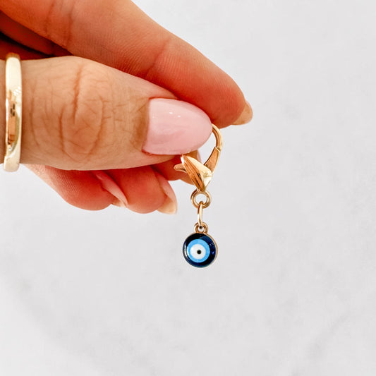 Evil Eye Protection Keyring – Gold