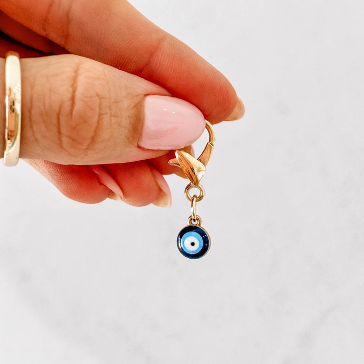 Evil Eye Protection Keyring – Gold