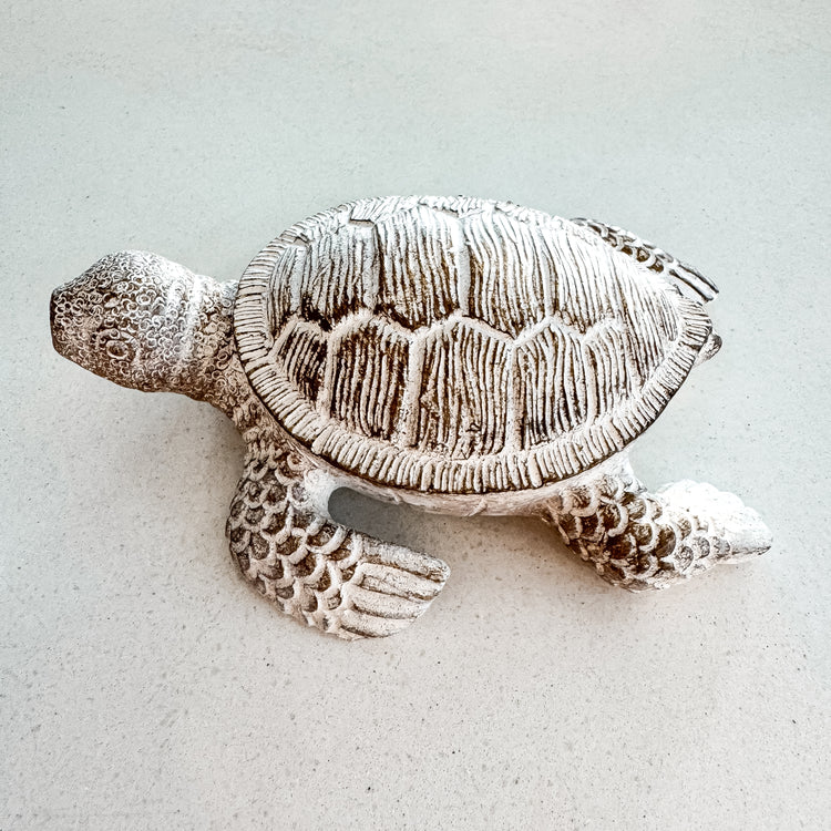 Terry Turtle Resin Ornament
