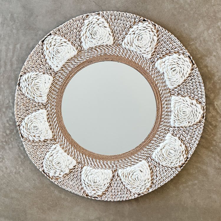 Soleil Shell Mirror