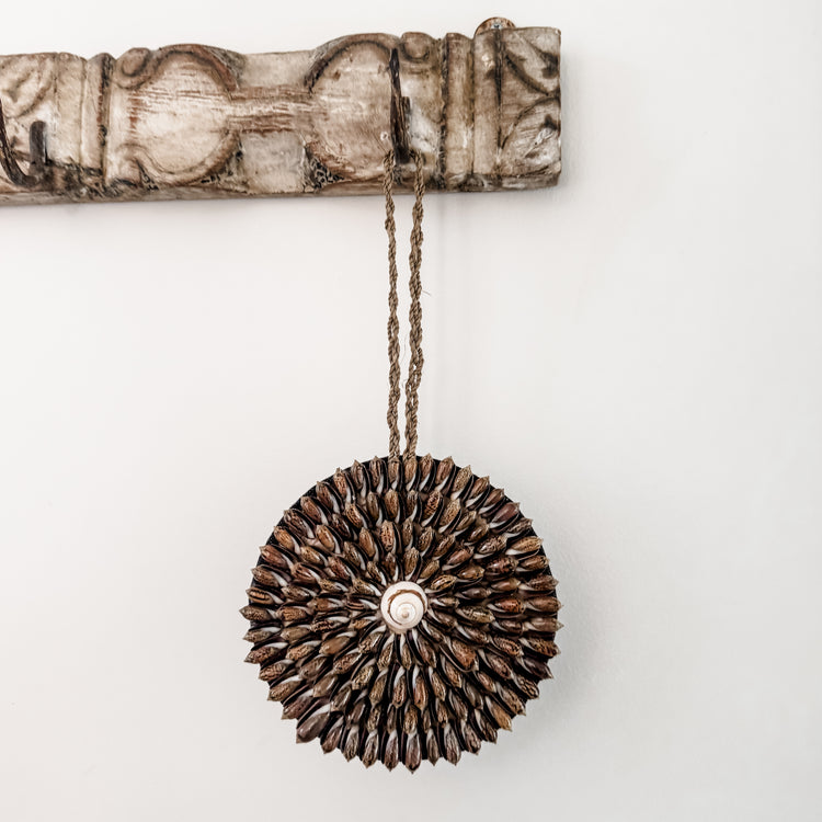 Cocoa Palm Shell Wall Disc
