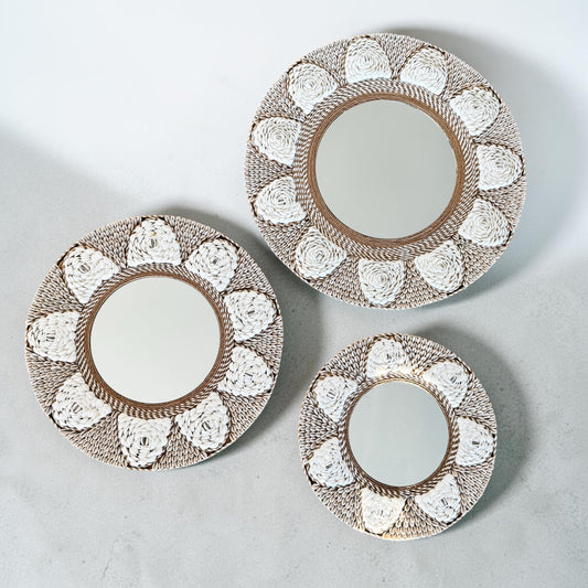 Soleil Shell Mirror