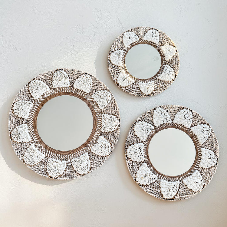 Soleil Shell Mirror