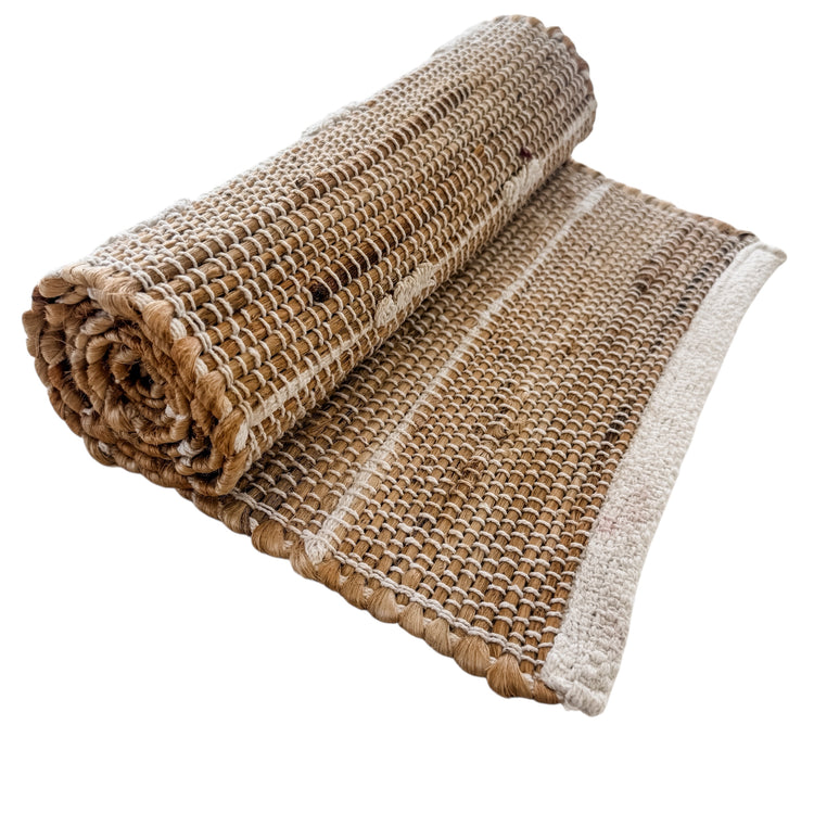 Opollo Jute & Cotton Table Runner – 35 x 140cm