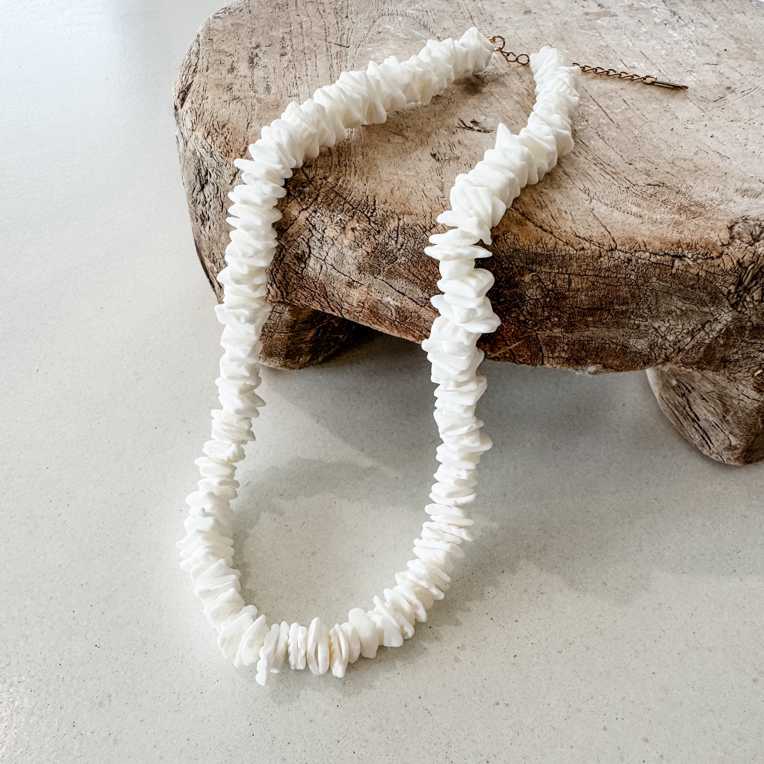Puka Chip Shell Necklace Willow the Waves Collection