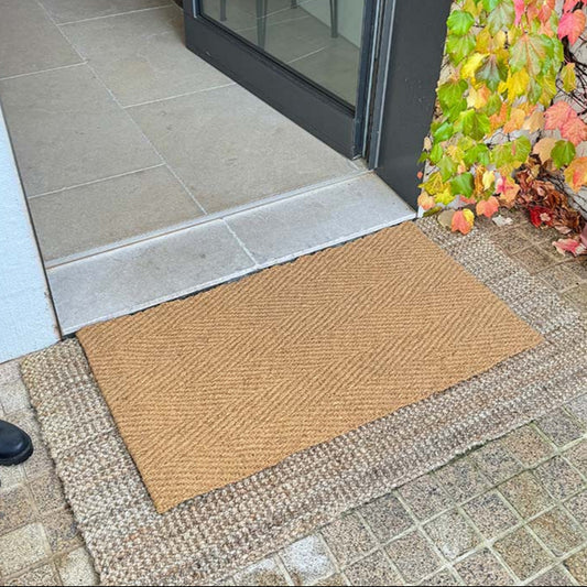 Coir Herringbone Doormat