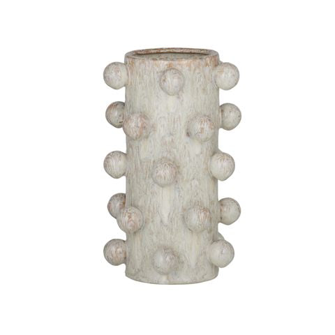 Pip Ceramic Vase 14x22.5cm – Ivory Preorder