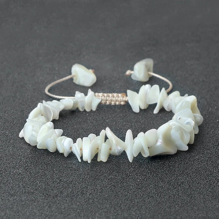 Bohemia Natural Shell Bracelet | Willow & the Waves Collection