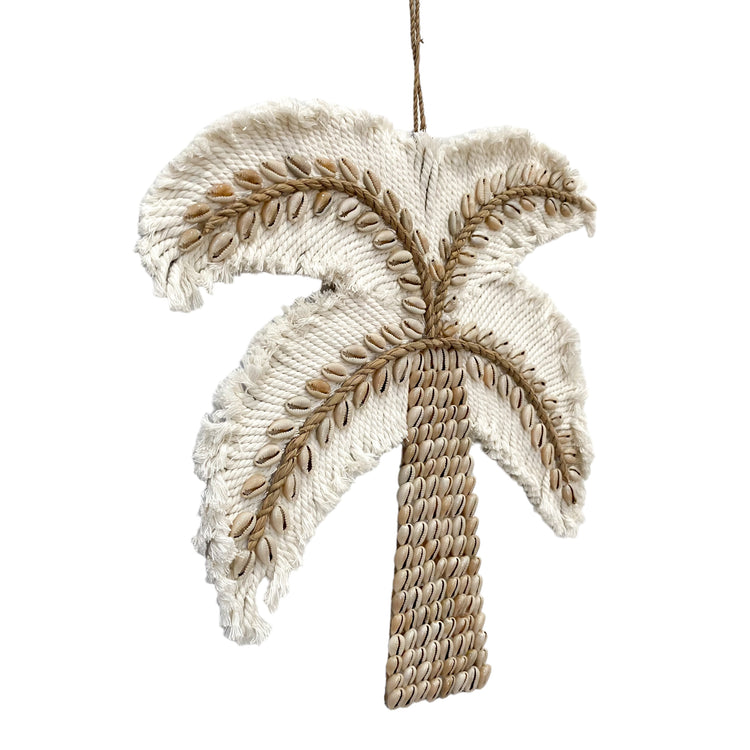Cowrie Palm Wall Hanging