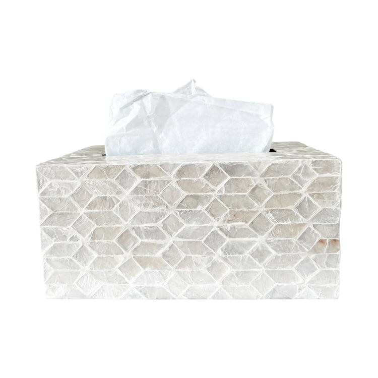 Belle Inlay Tissue Box | Rectangle