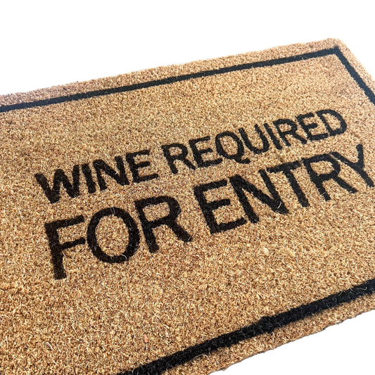 Wine for Entry Doormat