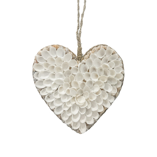 Heart Shell Ornament