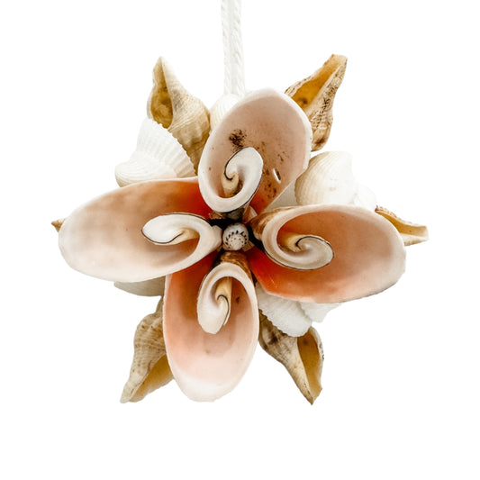 Hanging Shell Ornaments on string | 4 Assorted Styles