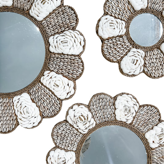 Flora Shell Mirror | 3 Sizes Available